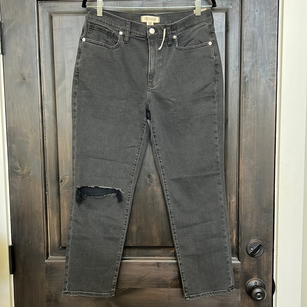 NEW WITH TAGS MADEWELL THE GIRLJEAN RIPPED KNEE EDITION ADOLPHA WASH